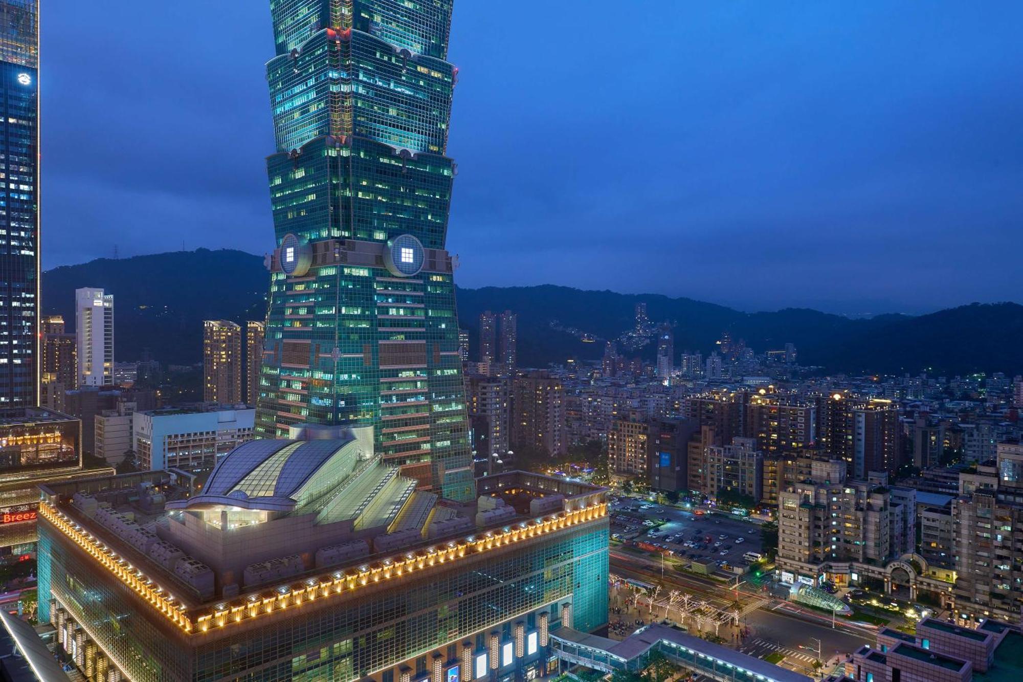 Grand Hyatt Taipei Hotel Екстериор снимка Taipei 101