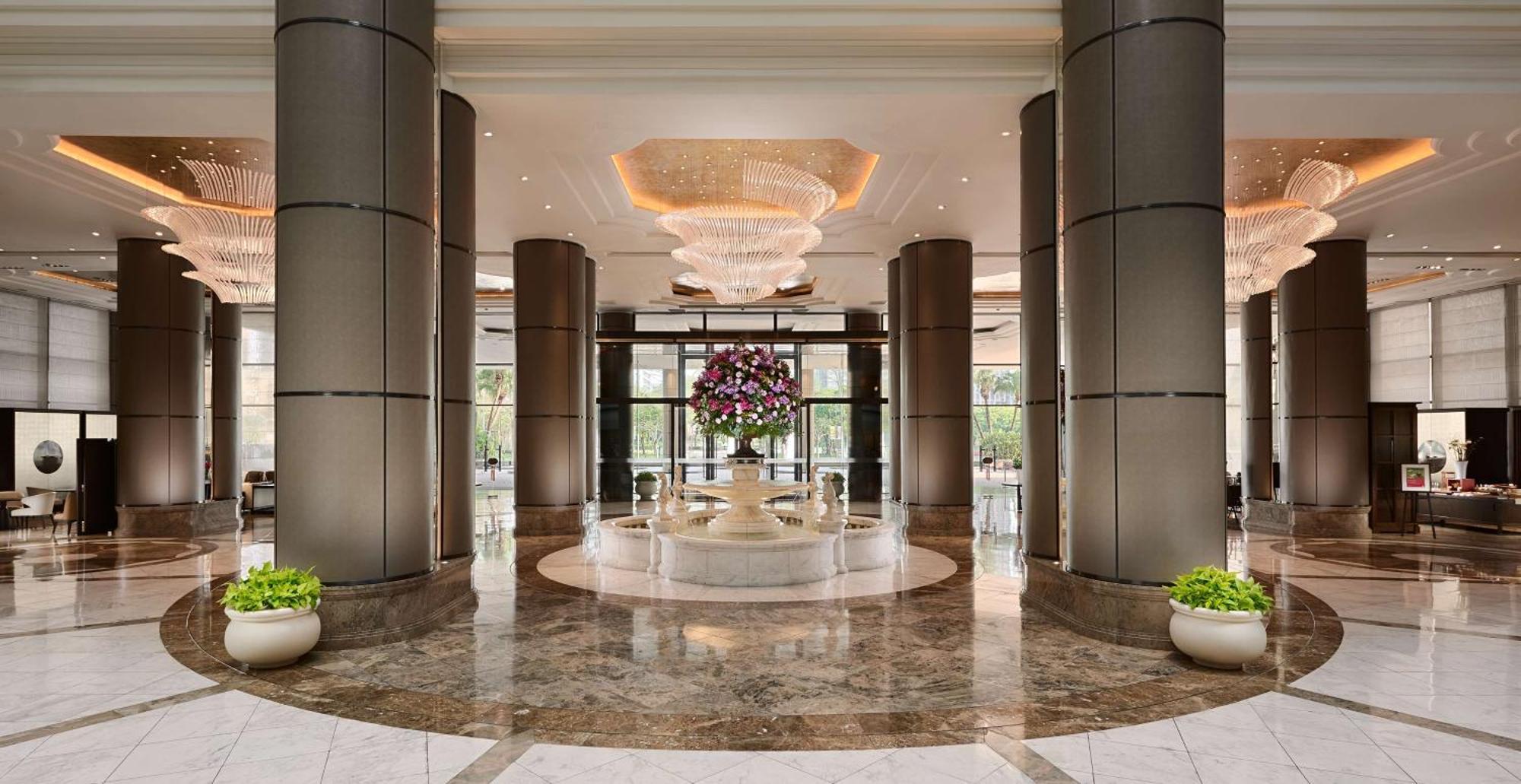 Grand Hyatt Taipei Hotel Екстериор снимка The lobby of the hotel