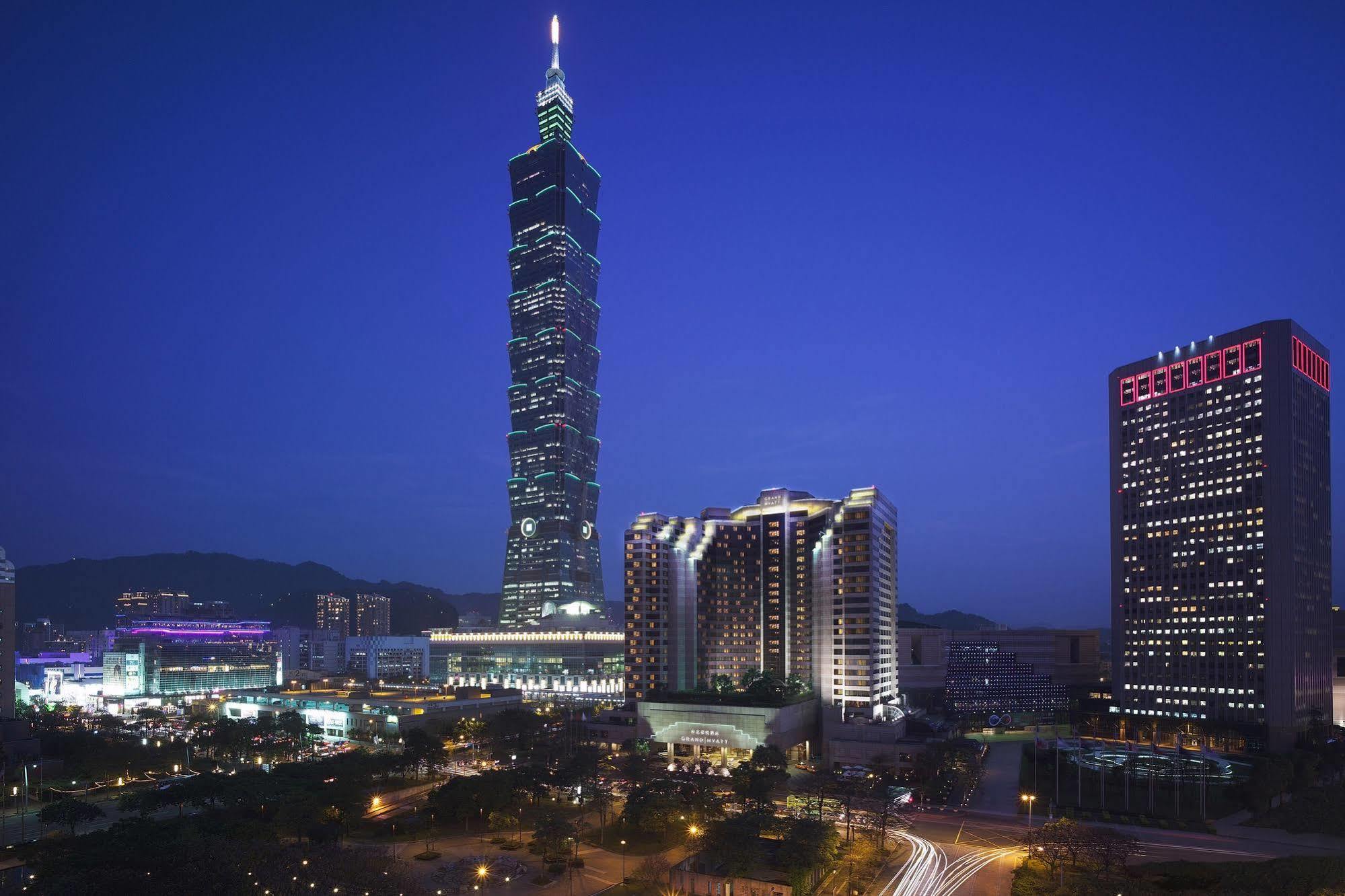 Grand Hyatt Taipei Hotel Екстериор снимка Taipei 101, Taipei, Taiwan