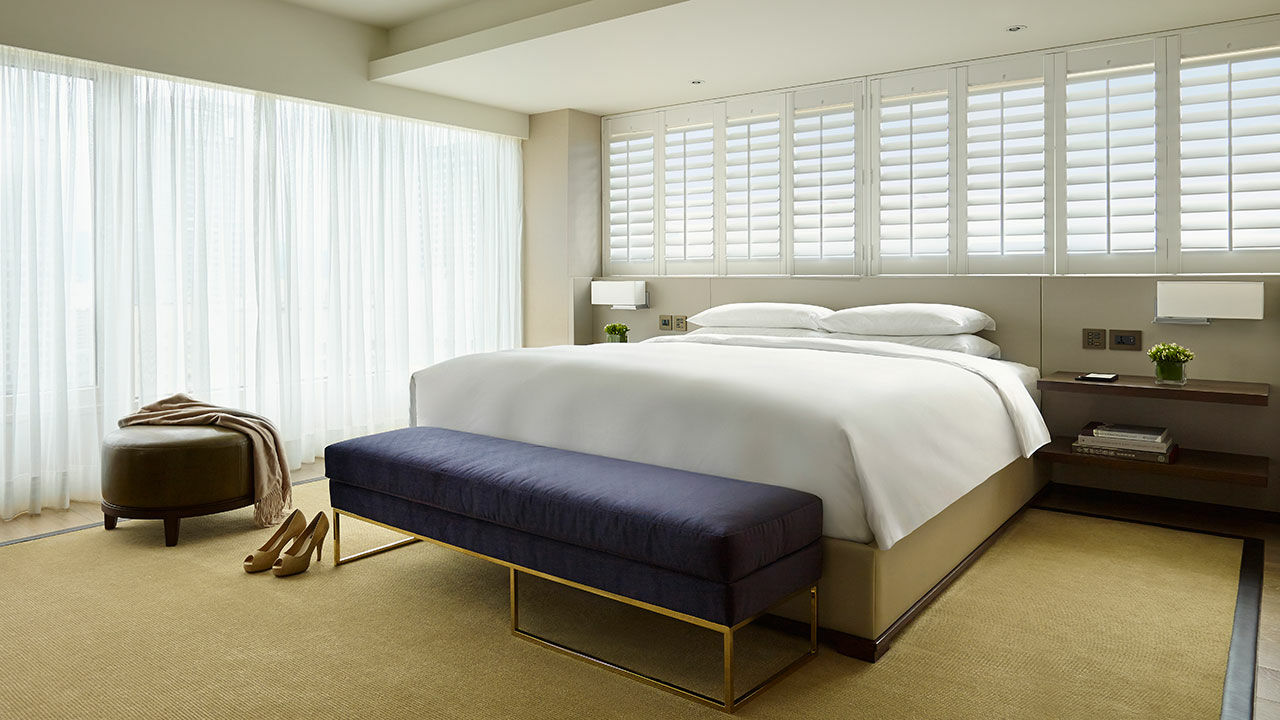 Grand Hyatt Taipei Hotel Екстериор снимка A bedroom at The London West Hollywood